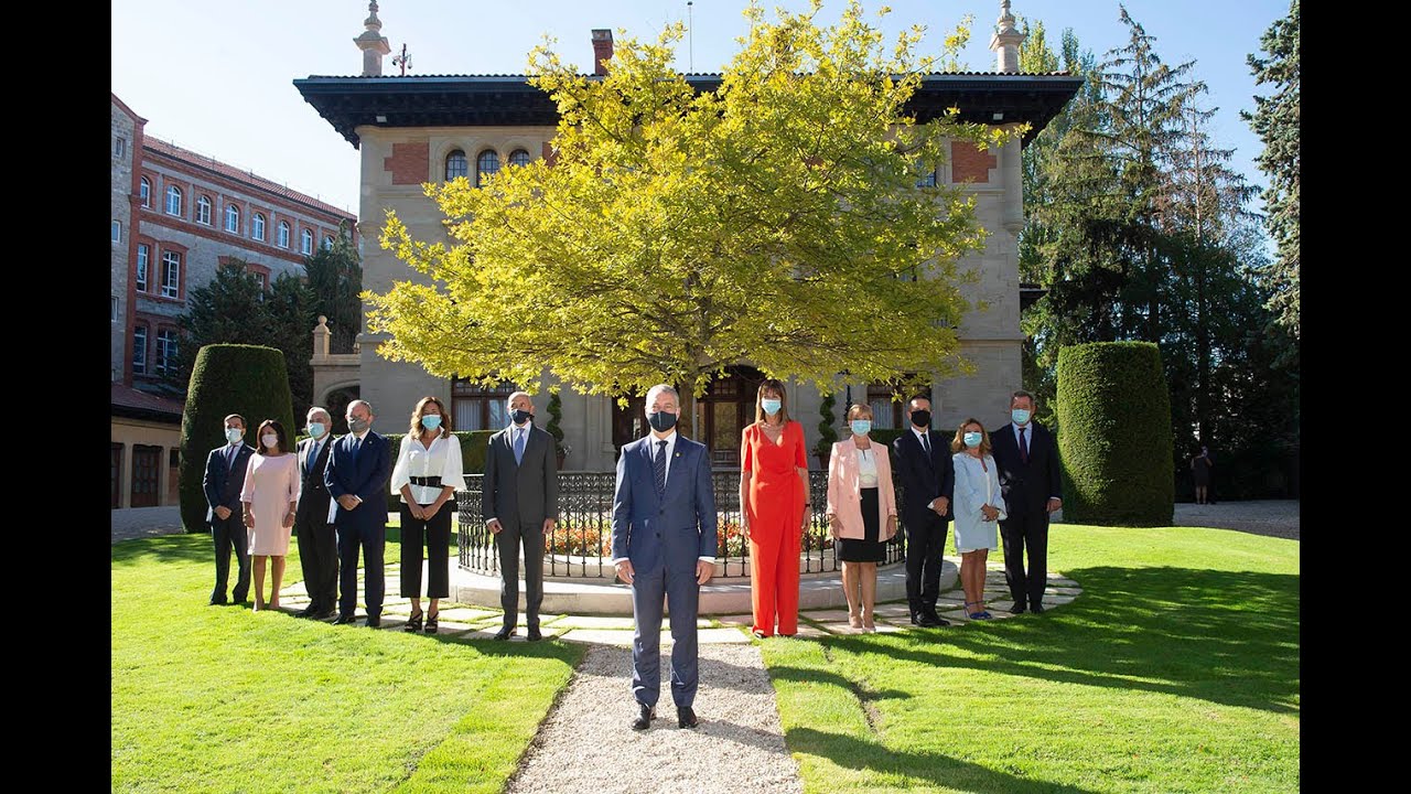 Las consejeras y consejeros del Gobierno Vasco toman posesión de sus cargos  (08-09-2020)