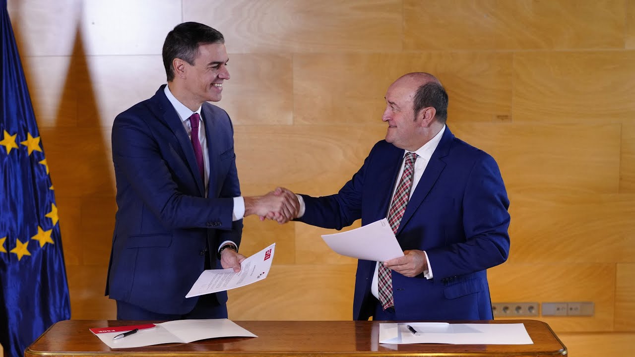 Acuerdo de investidura entre EAJ-PNV y PSOE