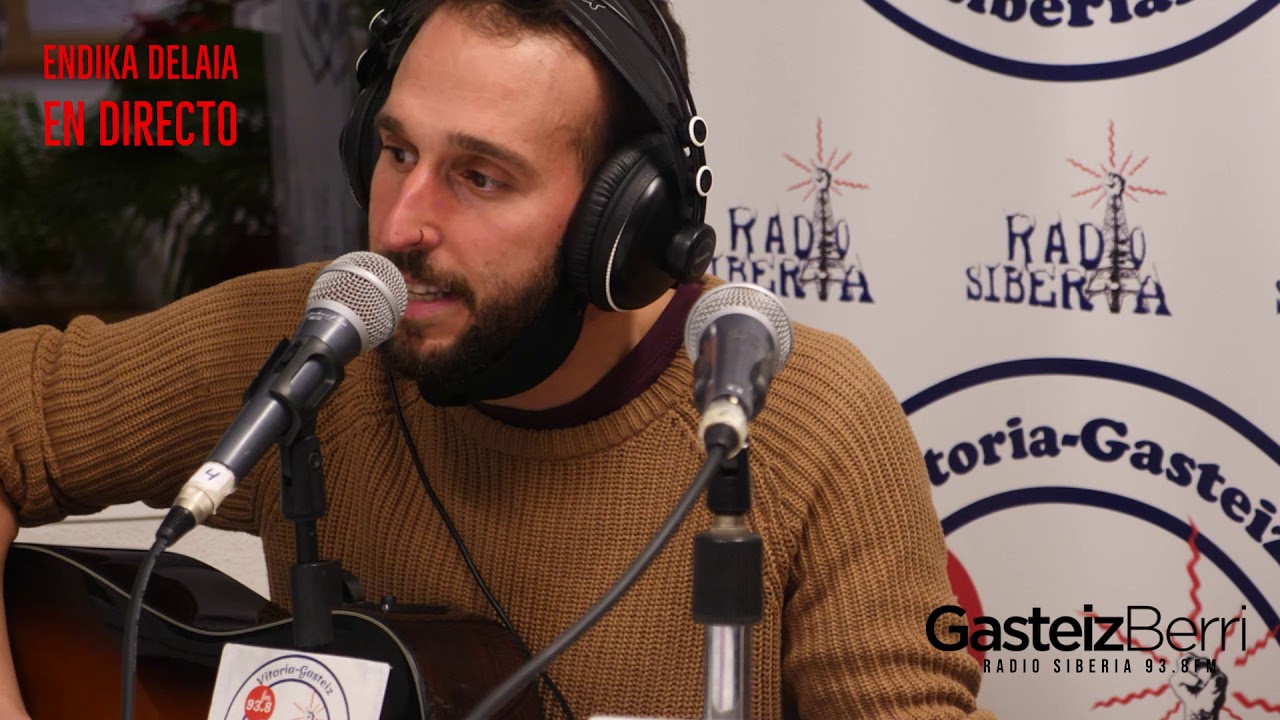 Endika Delaia en directo en #GasteizBerri de #SiberiaFM