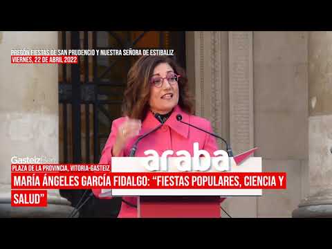 Pegrón de San Prudencio 2022 "Fiestas populares, ciencia y salud"