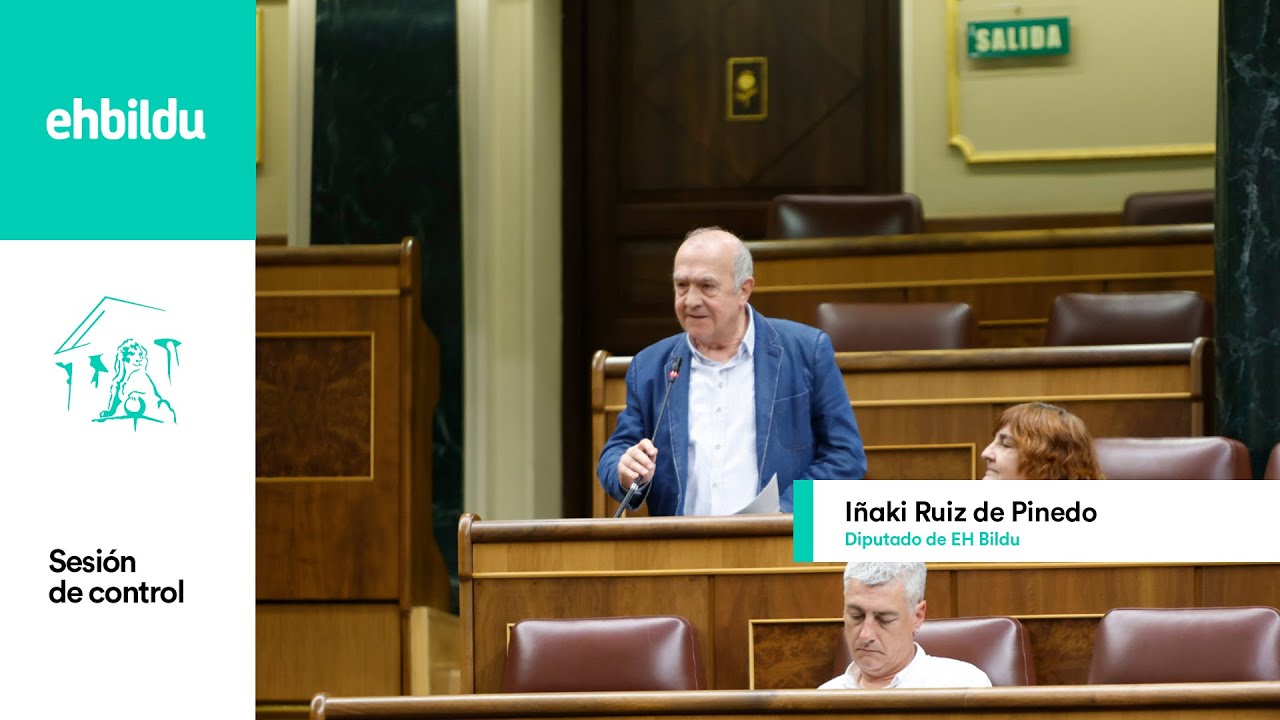 IÑAKI RUIZ DE PINEDO reclama al Gobierno mejorar el servicio ferroviario entre Altsasu y Miranda