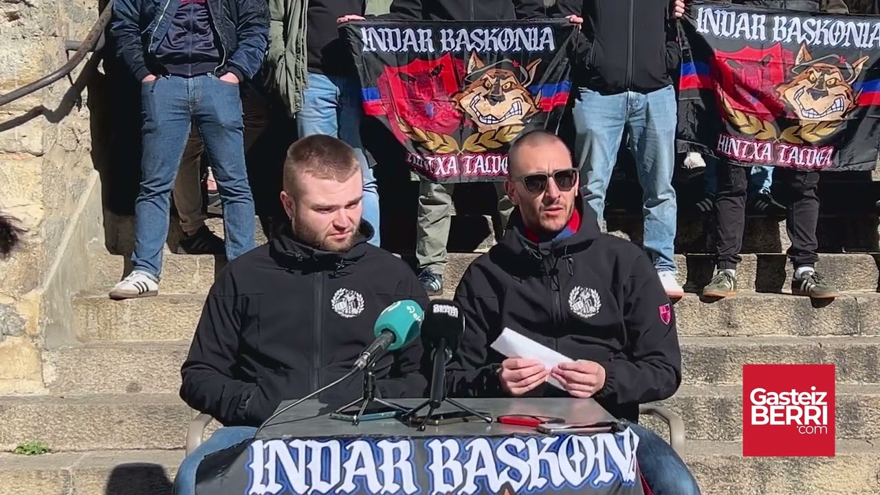 Indar Baskonia denuncia «represión policial» durante la manifestación contra el Maccabi