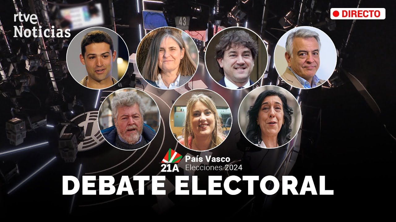 EUSKADI 🔴 EN DIRECTO: Primer DEBATE de las ELECCIONES VASCAS entre los SIETE PARTIDOS | RTVE