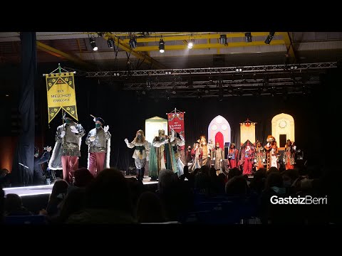 Espectáculo Reyes Magos de Vitoria 2021