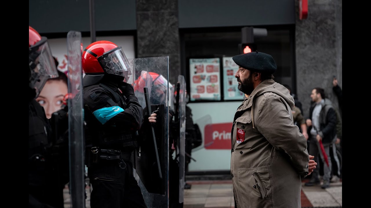 Cargas policiales y detenidos en la manifestación del 3 de Marzo