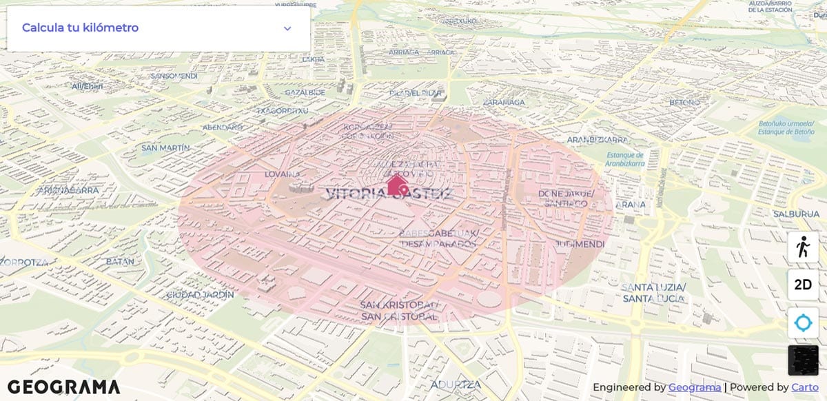 geograma calcula tu kilometro Calcula tu kilómetro de Geograma