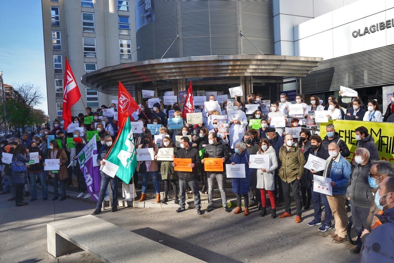 Atencion primaria en Euskadi en lucha por la falta de personal