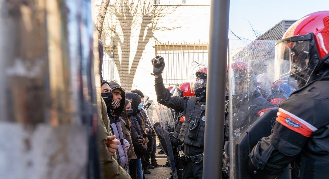 Desalojo Centro Socialista de Gasteiz