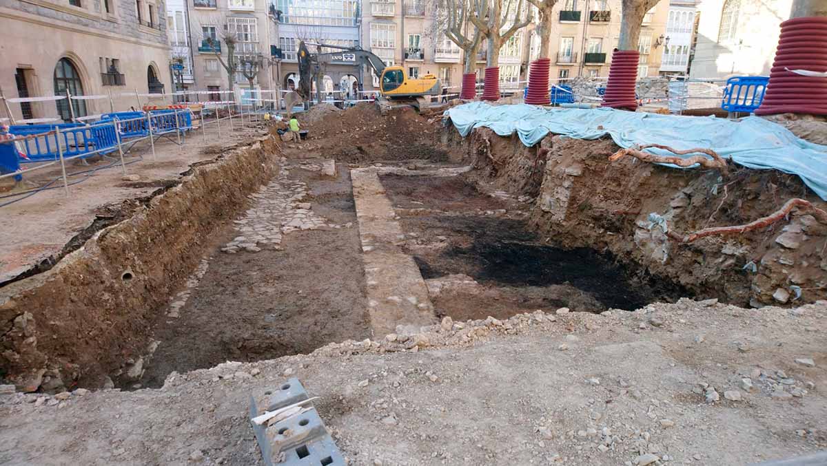 restos arqueologicos vitoria