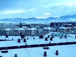 Nieve en Vitoria