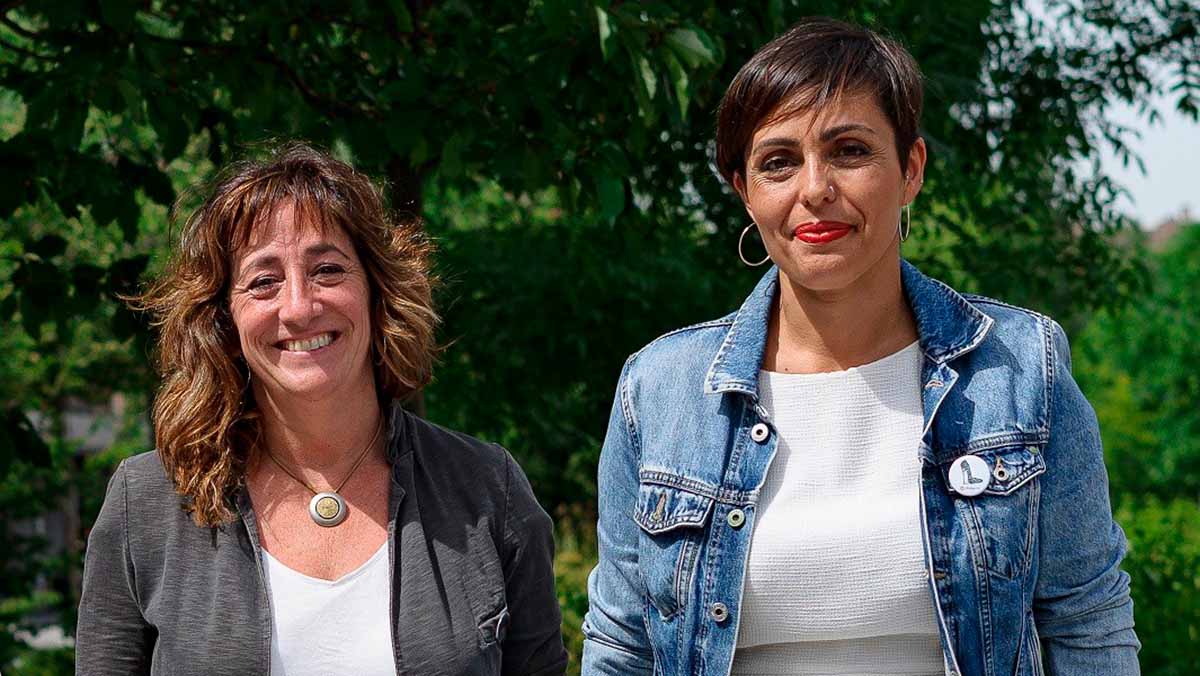 Eva López de Arroyabe y Rocío Vitero eh bildu