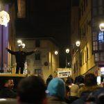 Celebración del pase de Marruecos a cuartos de final en Vitoria-Gasteiz