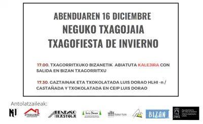 Castañas y chocolate caliente para celebrar el solsticio de invierno en Txagorritxu 1 TXAGO