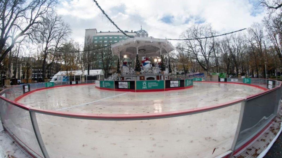 Pista de hielo de Vitoria | Fotografia: Julio Roca