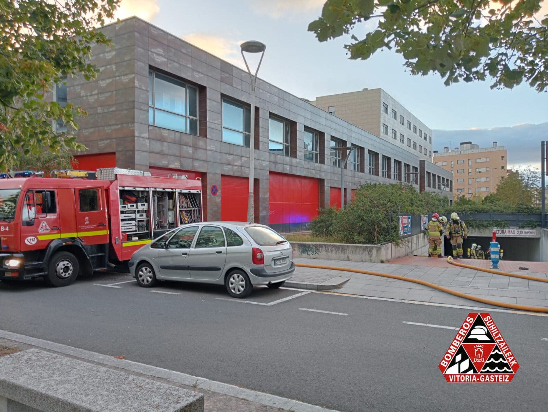 incendio en salburua