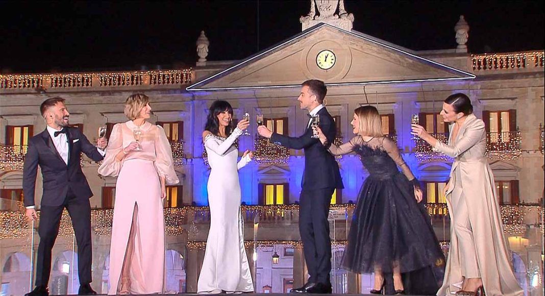 Uno de los momentos del programa de fin de año del año pasado en ETB