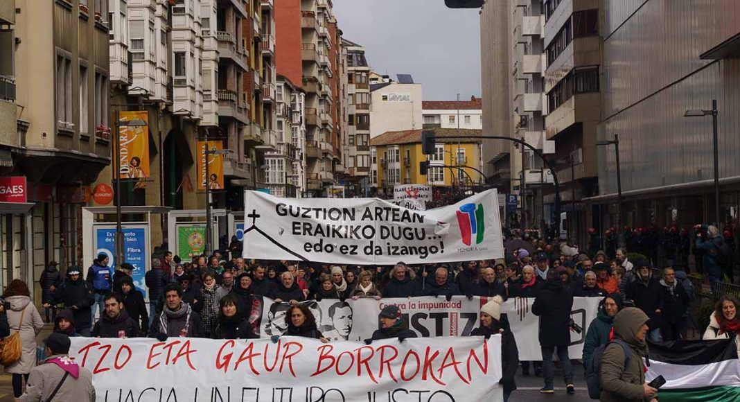 Manifestación del 3 de marzo de 2024 en Vitoria-Gasteiz | Imagen: Alex García
