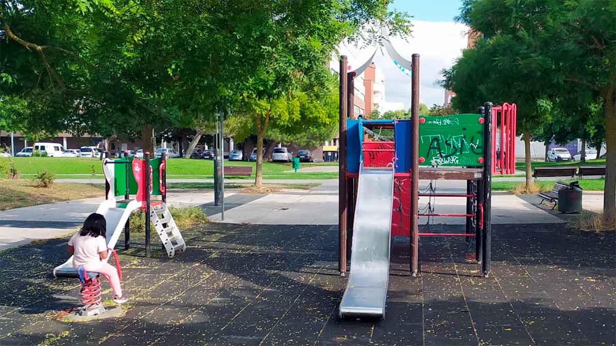 parque infantil en Lakuabizkarra