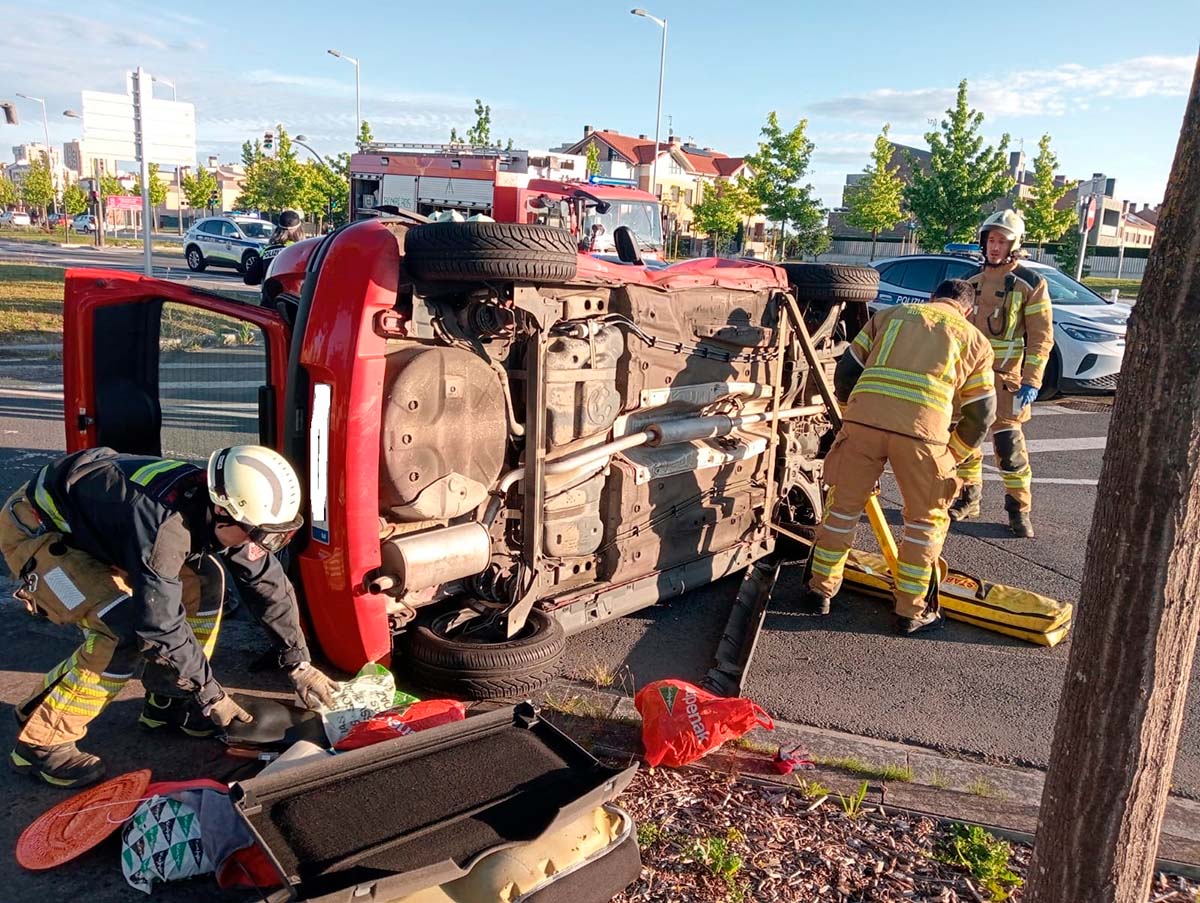 Portal de Elorriaga accidente