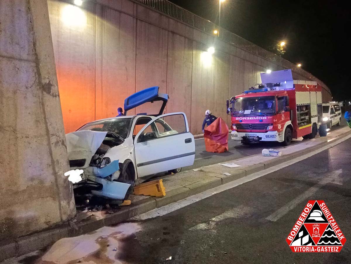 accidente zaramaga bomberos