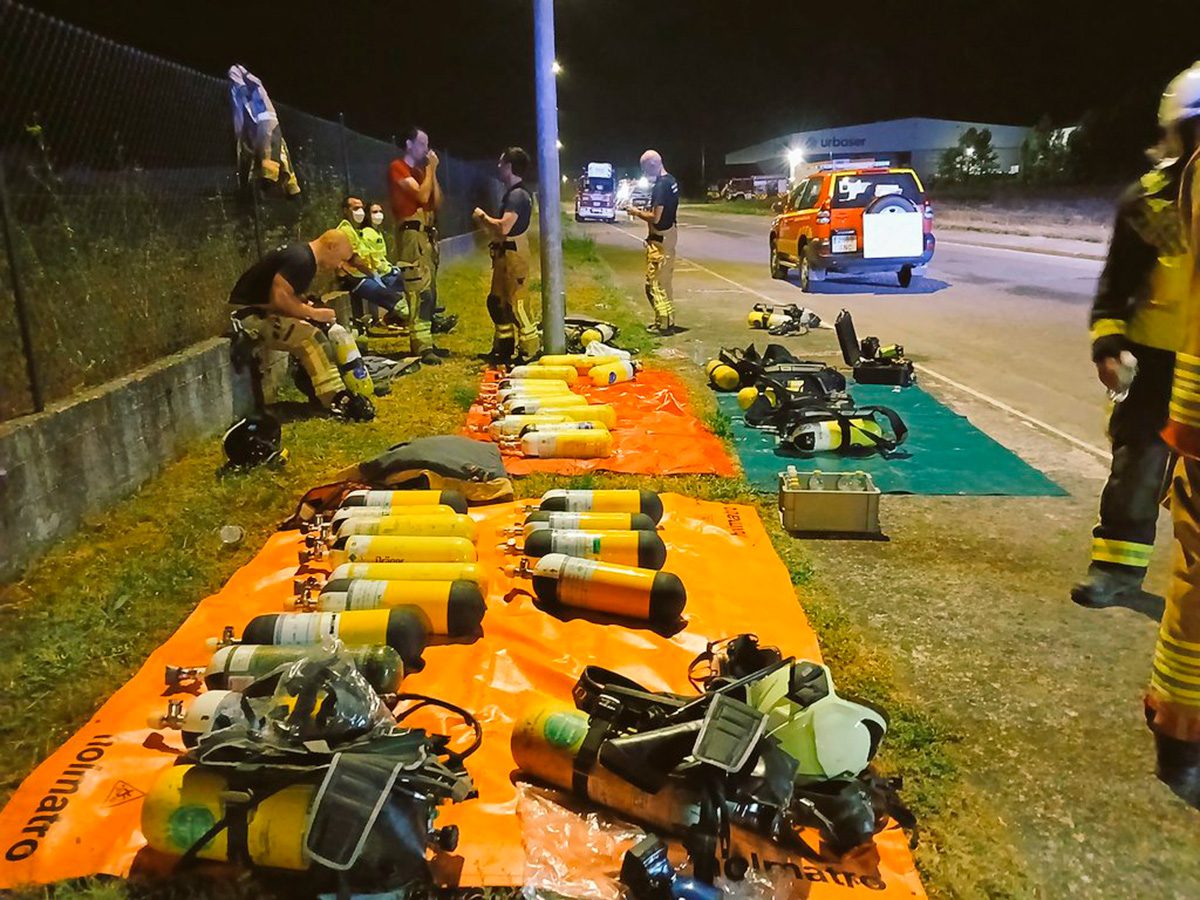 bomberos asparrena