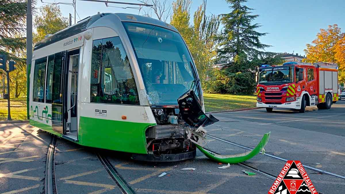 accidente tranvía