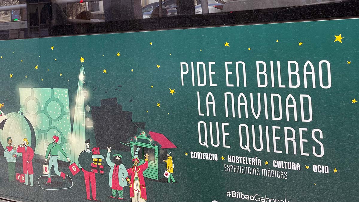 Campaña Me pido Bilbao en Vitoria