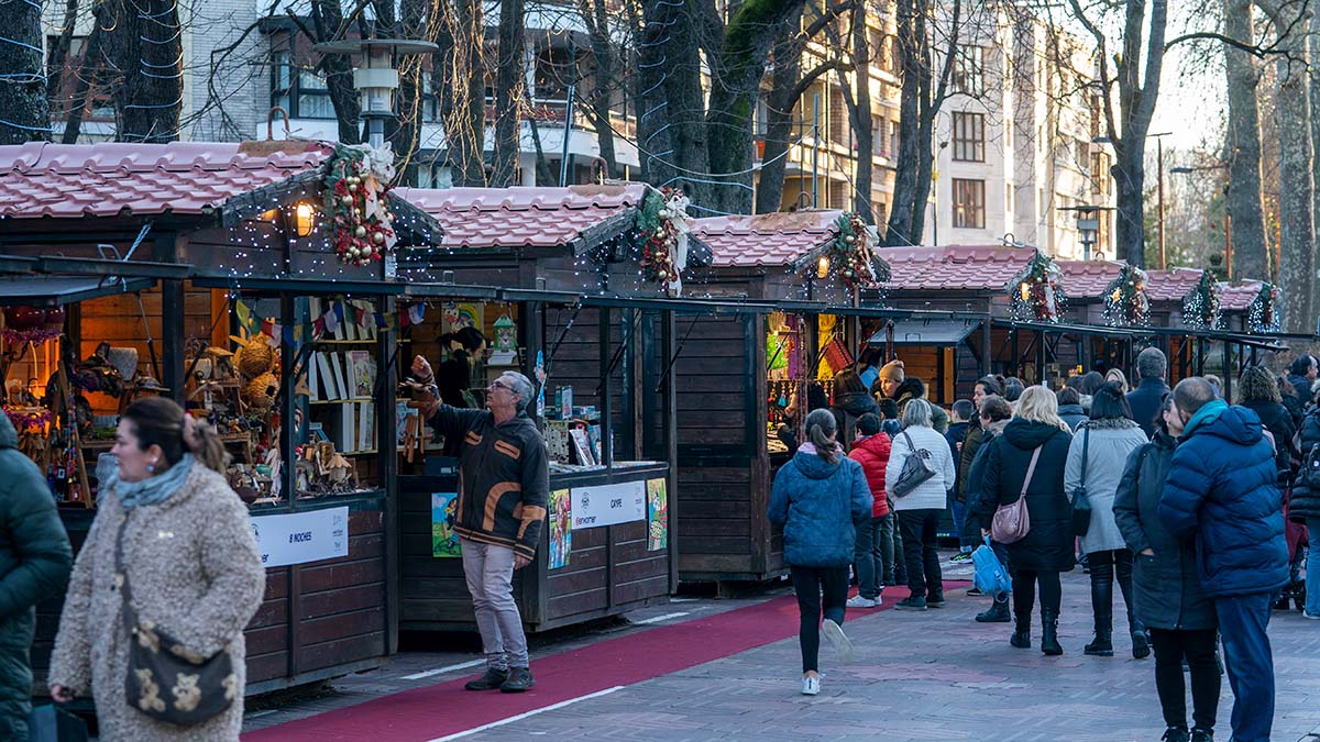 Mercado navideño vitoria
