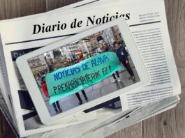 articulo opinion diario de noticias de alava prekarietaterik ez concentración de los trabajadores en la virgen blanca