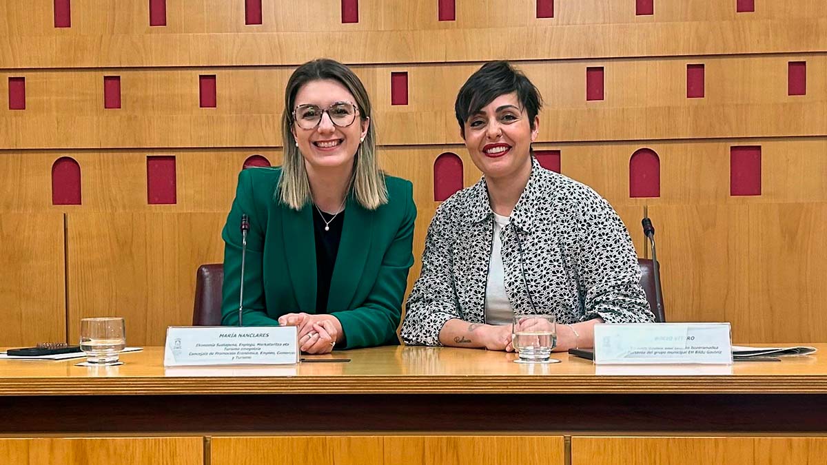 María Nanclares y Rocío Vitero.