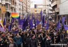 25N en Vitoria: movilización de Itaia contra la violencia machista