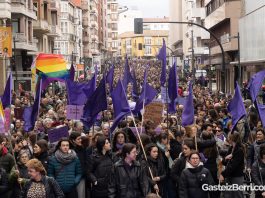 25N en Vitoria: movilización de Itaia contra la violencia machista