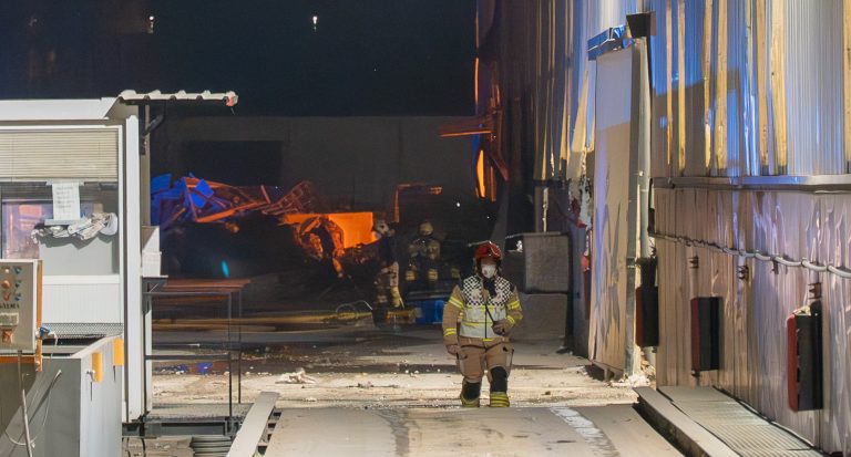 El incendio en Onaindia revela que la empresa carecía de permiso para su actividad