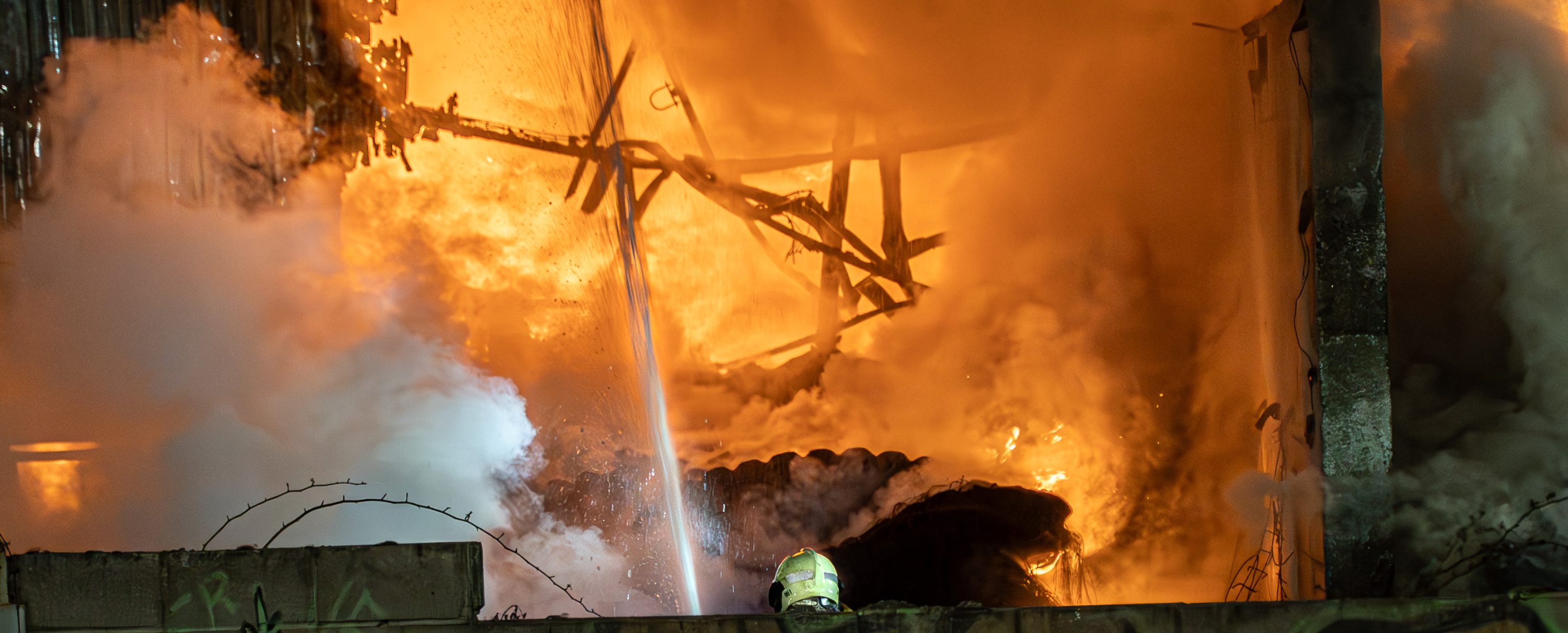 Incendio planta reciclaje Onaindia | Imagen: Alex García.
