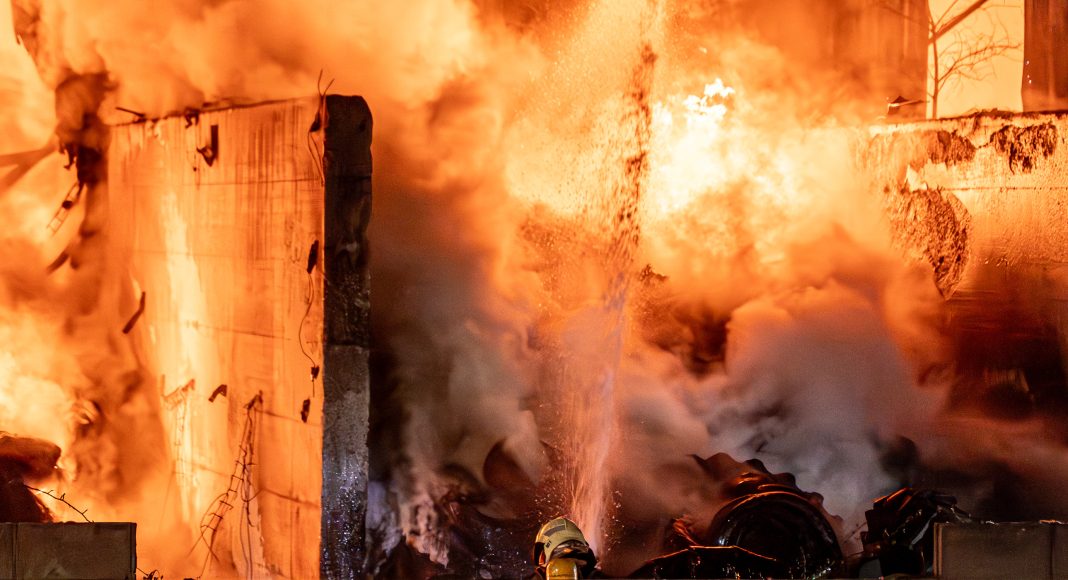 Incendio planta reciclaje Onaindia | Imagen: Alex García.