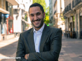 Borja Rodríguez, concejal del Modelo de Ciudad, Urbanismo, Vivienda, Limpieza y Medio Ambiente del Ayuntamiento de Vitoria-Gasteiz. | Imagen: Alex García
