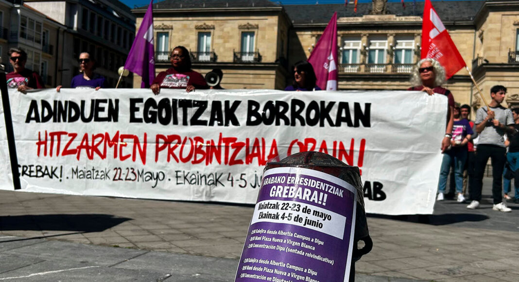 huelga residencias alava