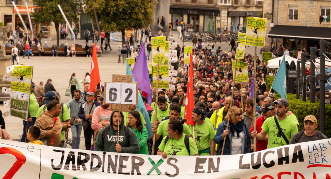 jardineros en lucha manifestacion enviser vitoria (10 of 17)