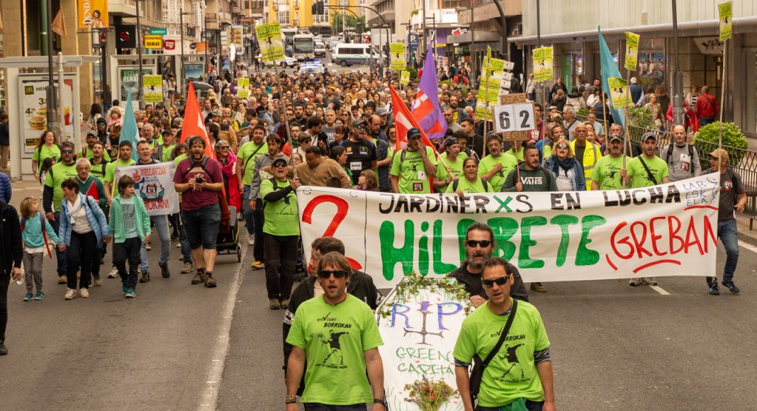 jardineros en lucha manifestacion enviser vitoria (15 of 17)