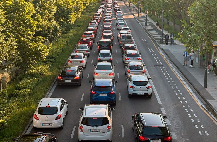 atasco calle zaramaga