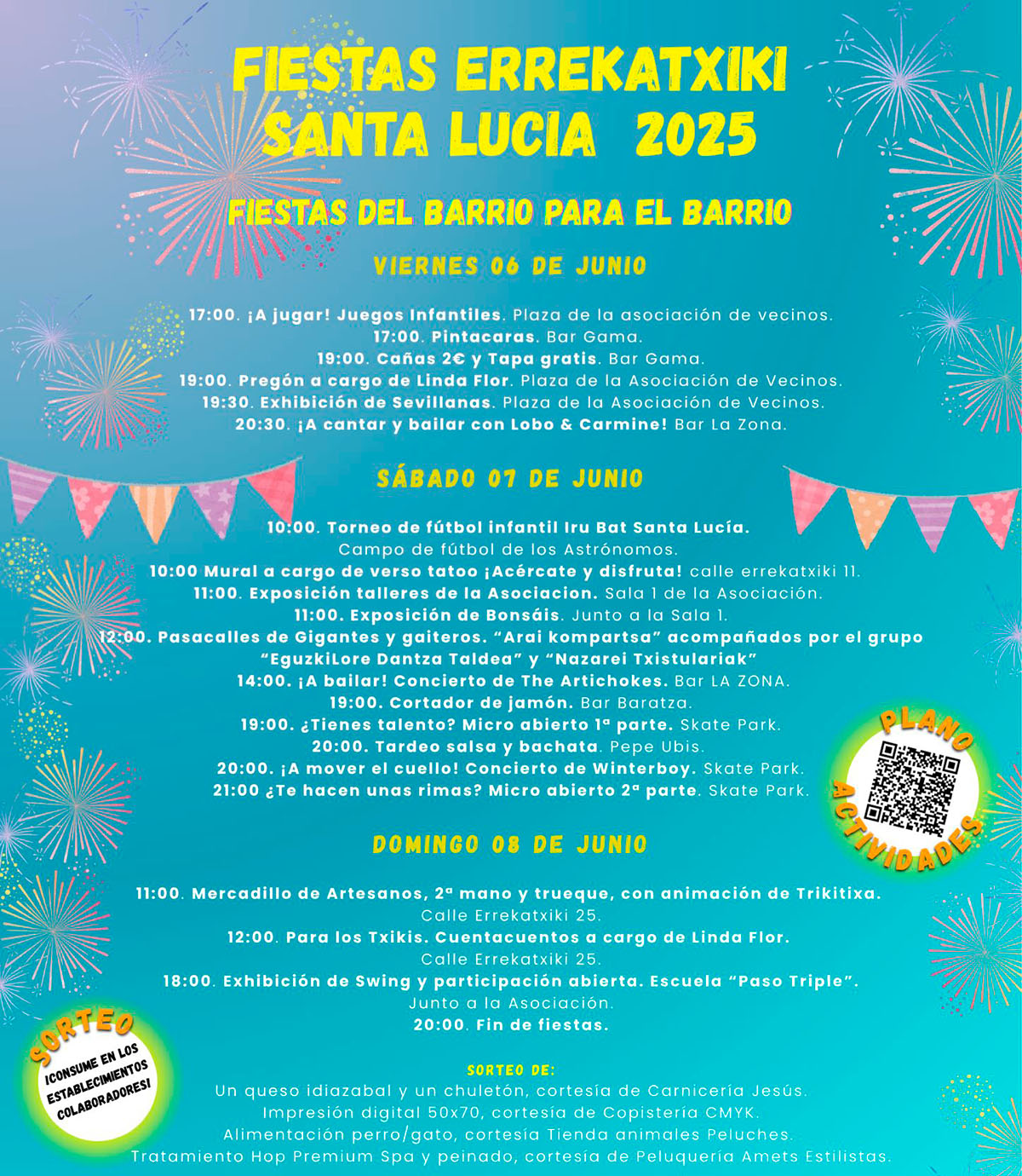 cartel fiestas santa lucua cartel fiestas santa lucua