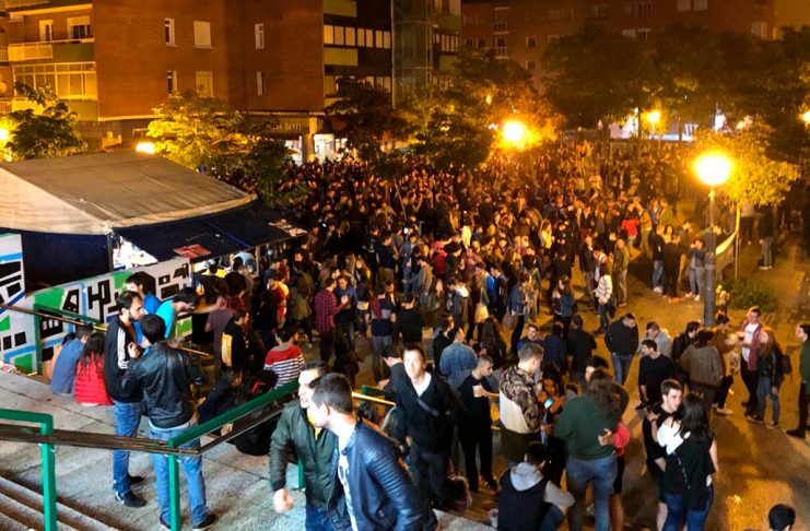 fiestas de arana