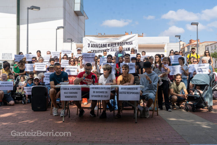 Comparecencia donde han denunciado la situación | Imagen: Alex García