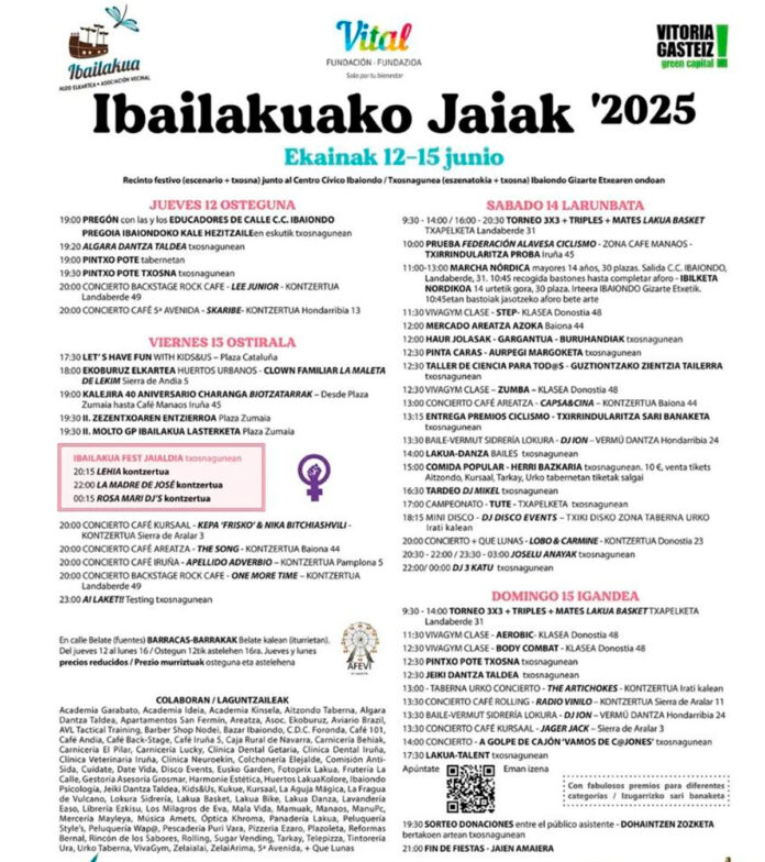 fiestas ibailakua