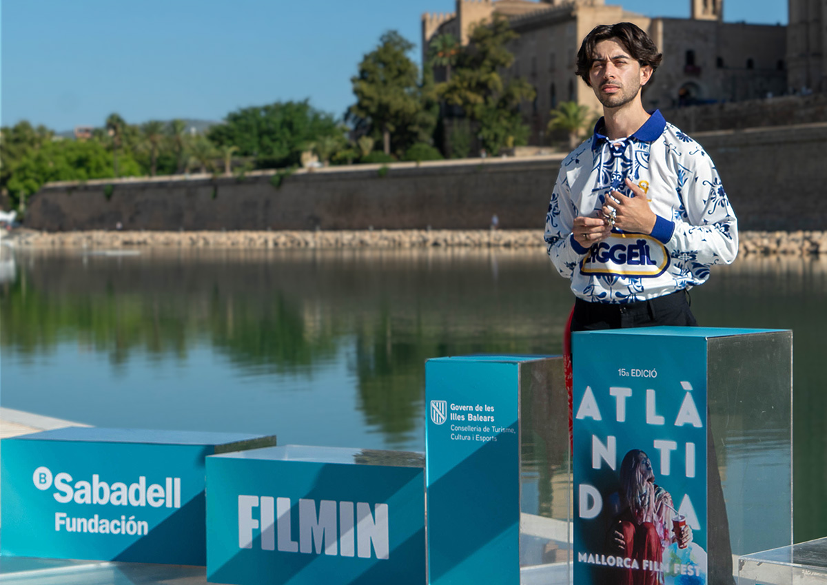 Fotografía oficial de David Álvarez en el Atlantida Mallorca Film Fest
