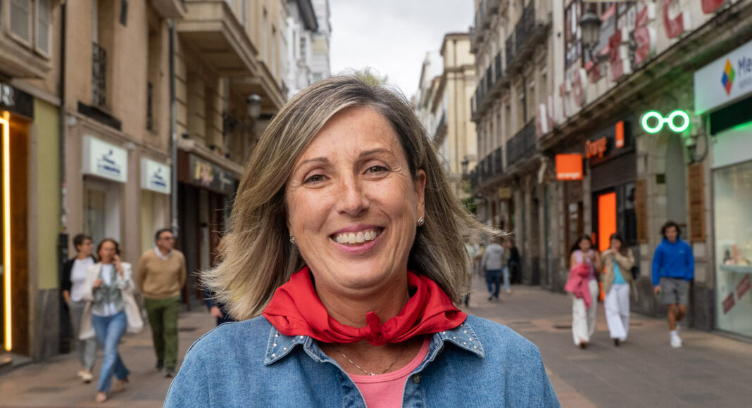 Sonia Diaz de Corcuera, concejala de Cultura y Educación en el Ayuntamiento de Vitoria | Imagen: Alex García