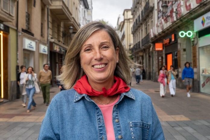 Sonia Diaz de Corcuera, concejala de Cultura y Educación en el Ayuntamiento de Vitoria | Imagen: Alex García