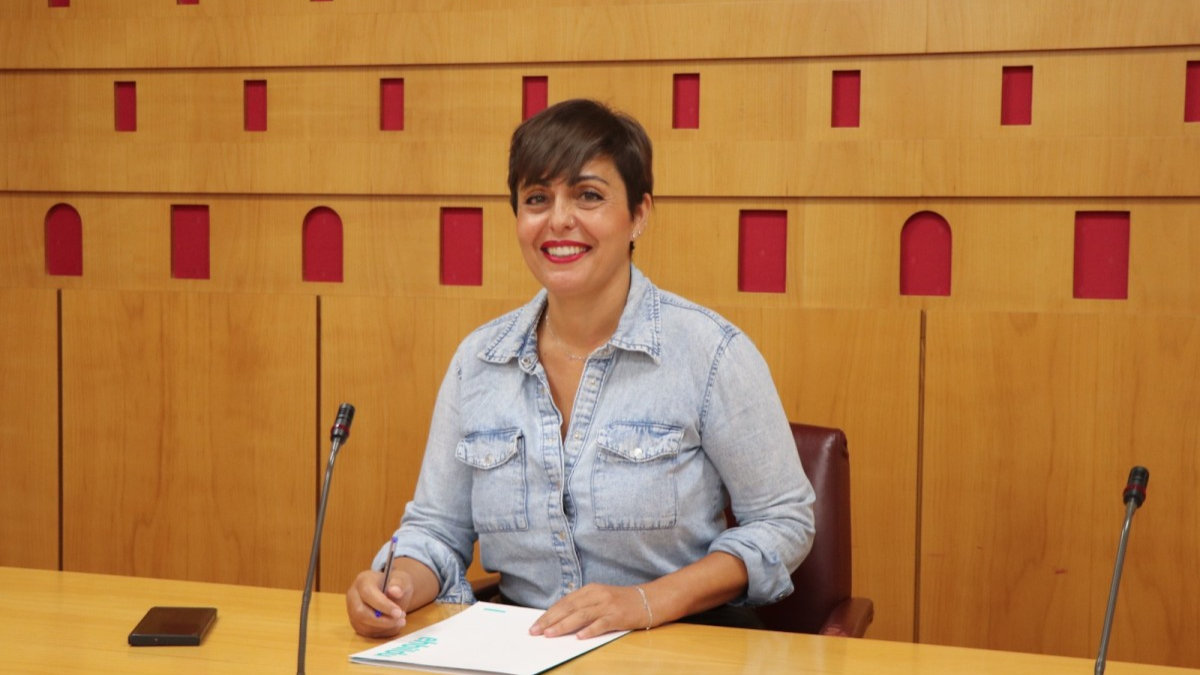 Rocío Vitero, portavoz de EH Bildu en el Ayuntamiento de Vitoria-Gasteiz, durante la presentación de las enmiendas a las ordenanzas fiscales de 2026. Rocío Vitero, portavoz de EH Bildu en el Ayuntamiento de Vitoria-Gasteiz, durante la presentación de las enmiendas a las ordenanzas fiscales de 2026.