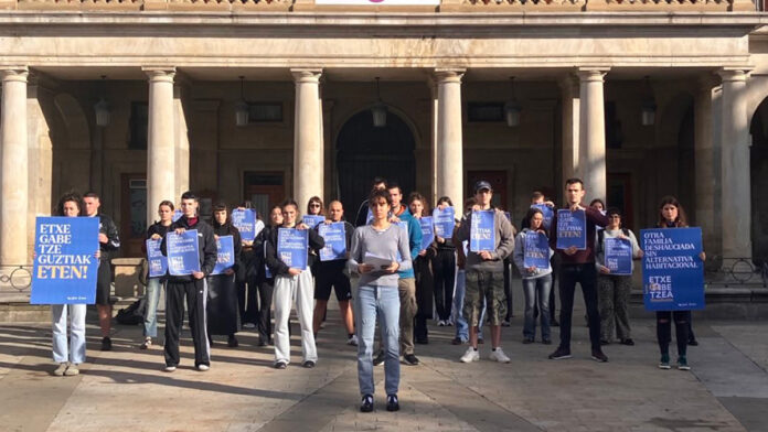 familia desahuciada en Vitoria