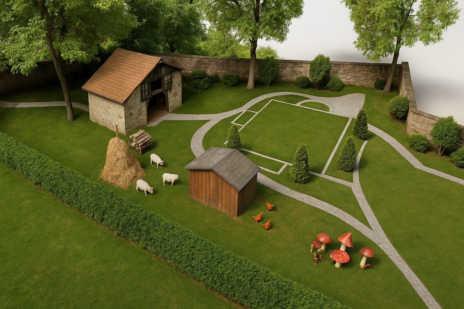 Olentzero eta Mari Domingiren basoa